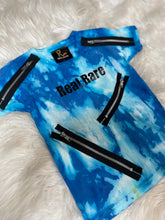 Load image into Gallery viewer, Zipped up Tyedye T-shirt
