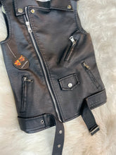 Load image into Gallery viewer, Biker Leather Vest
