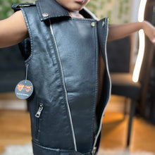 Load image into Gallery viewer, Biker Leather Vest
