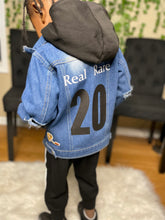 Load image into Gallery viewer, RR Jersey Jean Jacket
