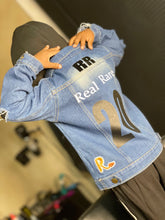 Load image into Gallery viewer, RR Jersey Jean Jacket
